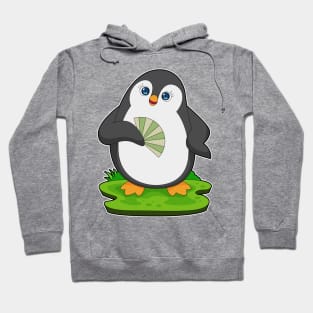 Penguin Hand fan Hoodie